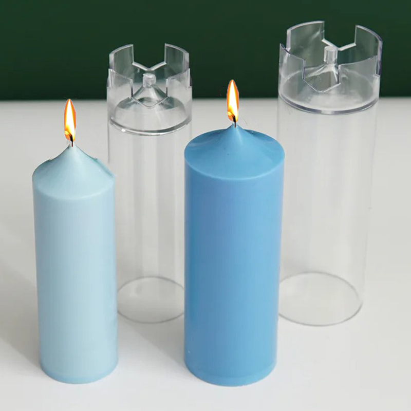 Candle Supplies Kit - 3D Spits Cilinder Kaars Schimmel DIY