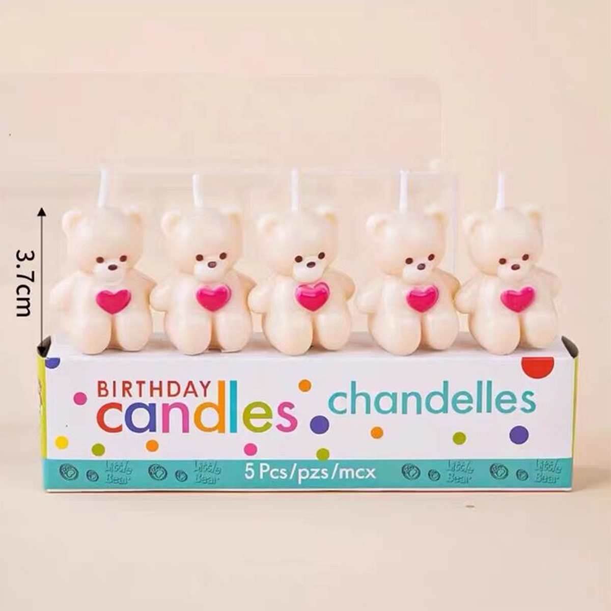 5 stks Cartoon Knuffel Beer Ka - Candle Supplies Kit recensie en prijs