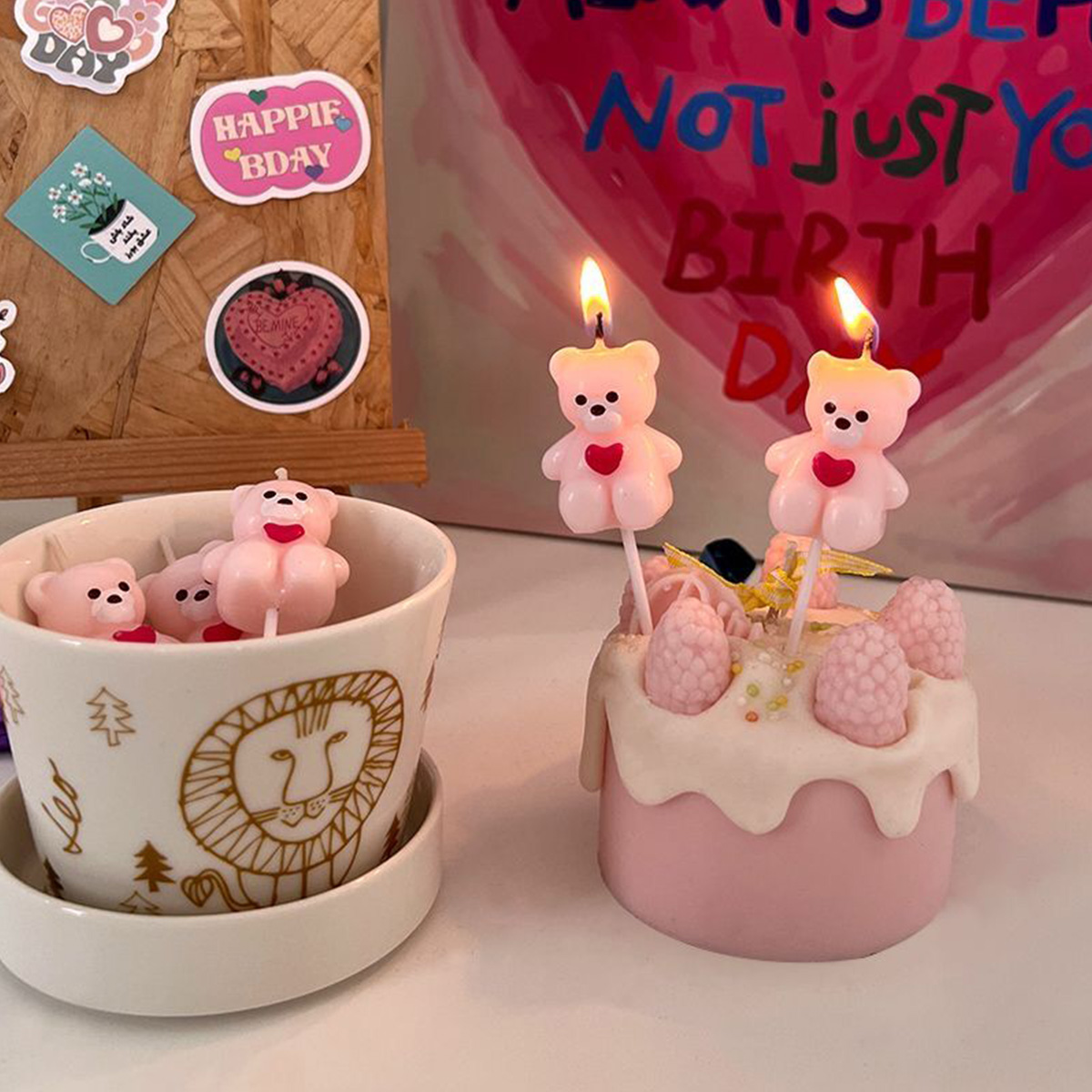 5 stks Cartoon Knuffel Beer Ka - Candle Supplies Kit recensie en prijs