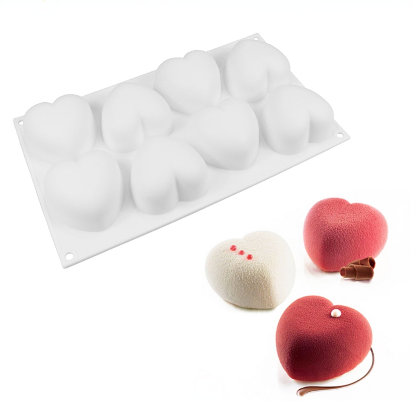 Liefde Hart Siliconen Zeep Sch - Candle Supplies Kit recensie en prijs